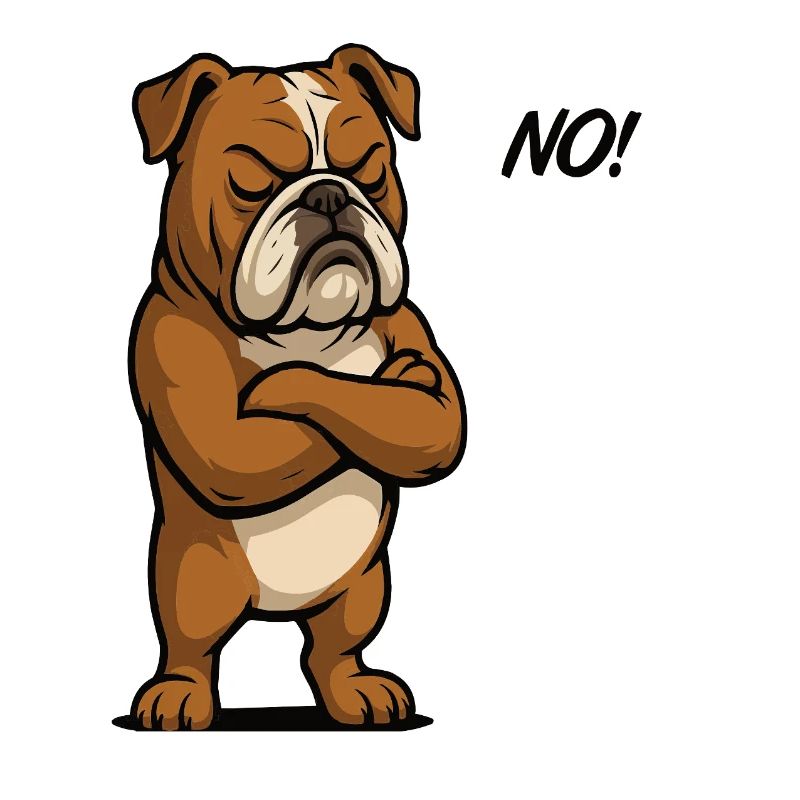 Pas de bouledogue anglais Bully Bully Owner