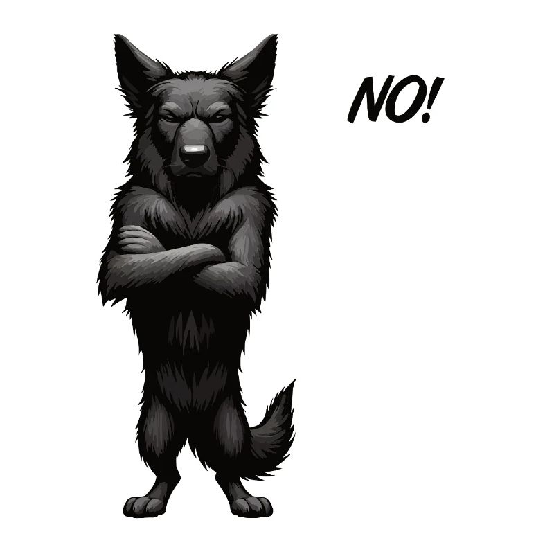 No Black Shepherd Shepherd Owner