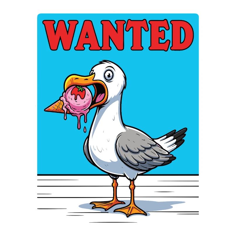 Gesucht Möwe Eiscreme Abenteuer