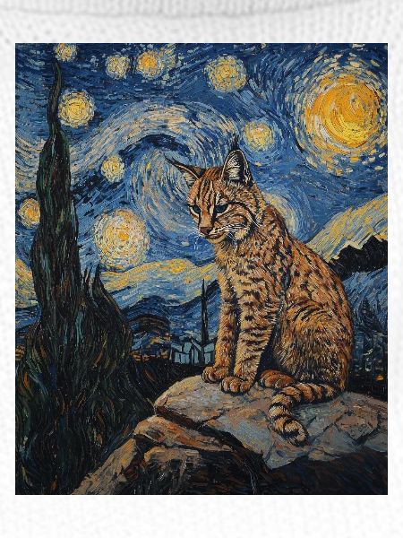Luchs Van Gogh Style Starry 