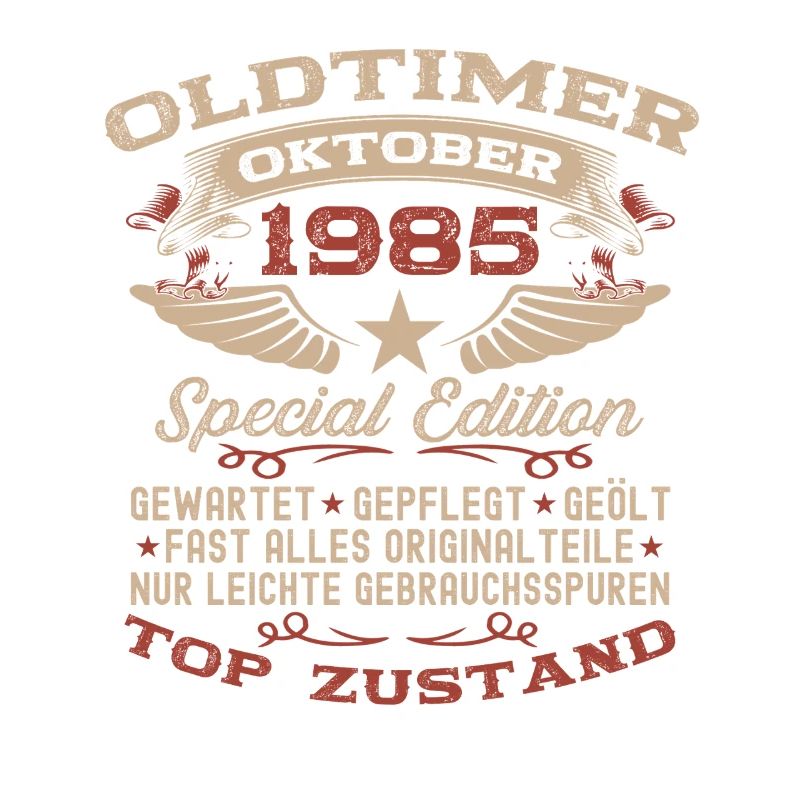 40. Geburtstag Geschenk Oldtimer Oktober 1985