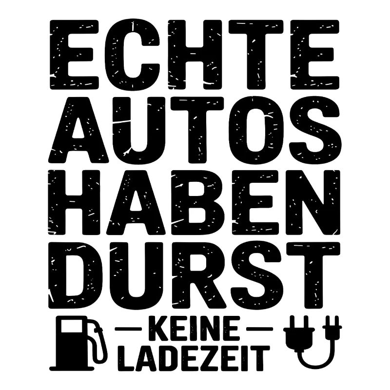 Echte Autos haben durst keine Ladezeit