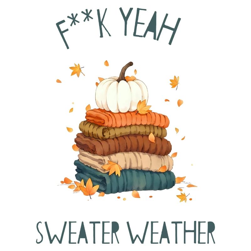 Herbstlicher Pulloverstapel