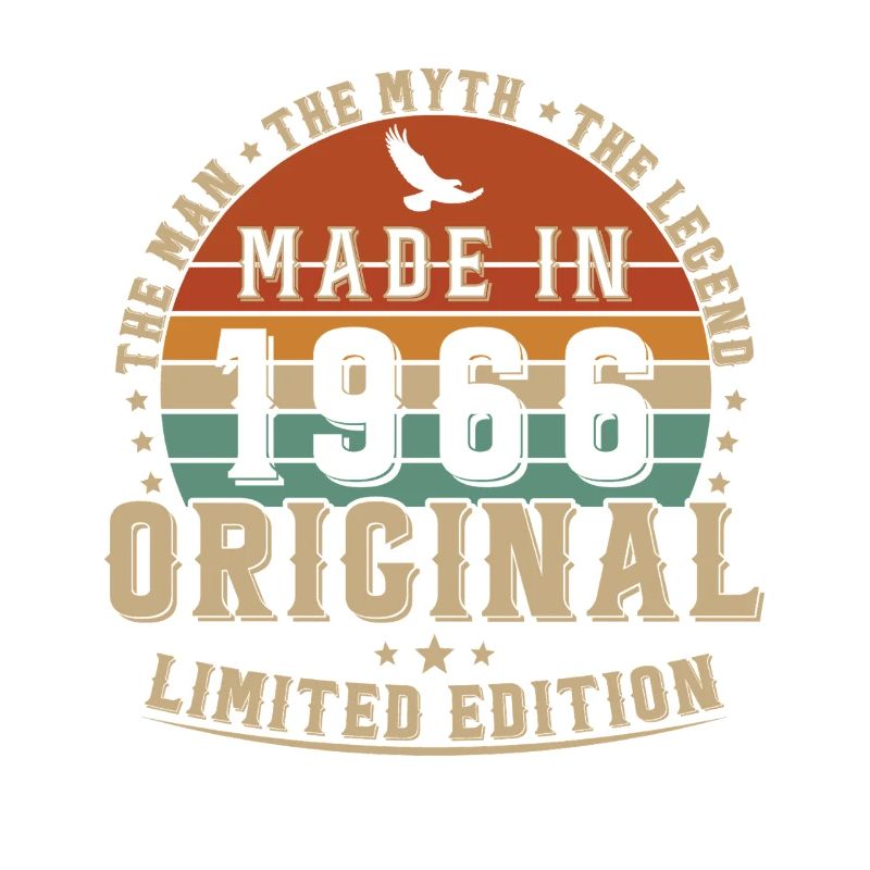 1966 Vintage Retro Geburtstagsgeschenk