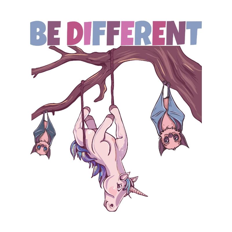 Be Different Einhorn