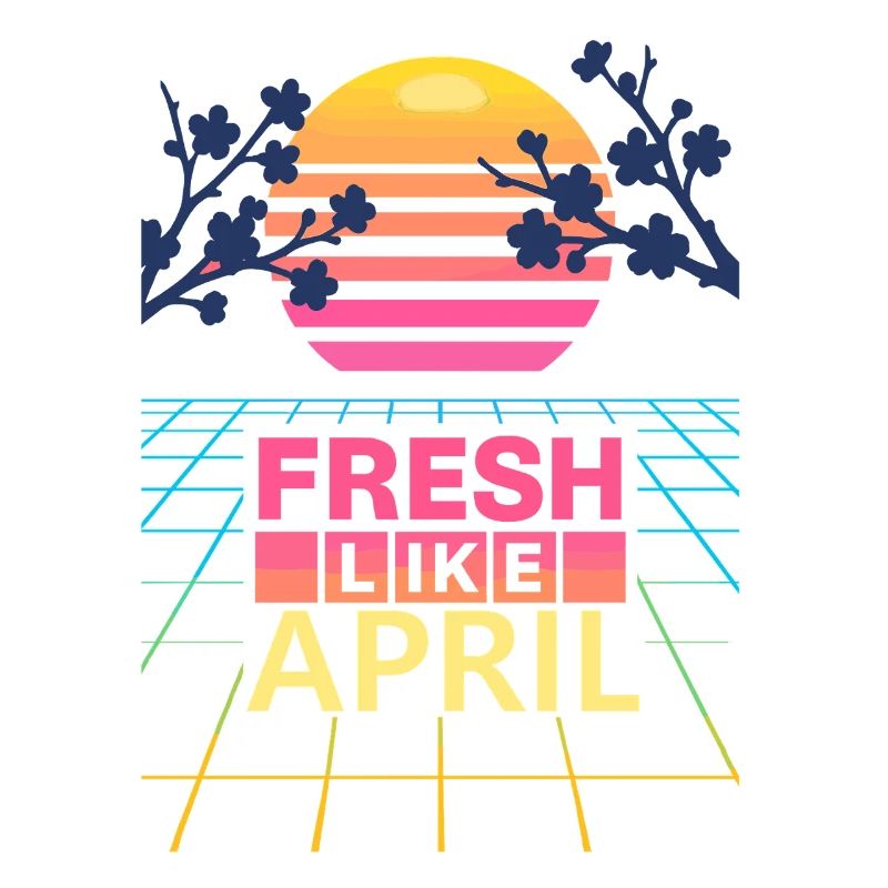 FRESH LIKE APRIL Retro Spring Cherry Blossom