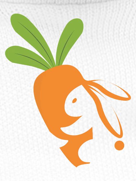 Carrot Smiling Mascot