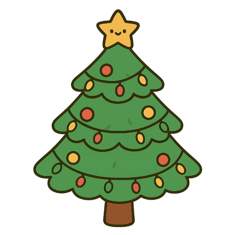 Frohen Weihnachtsbaum