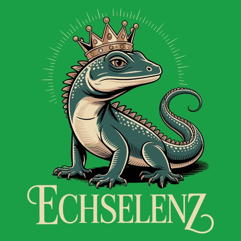 Echselenz Lustige Echse