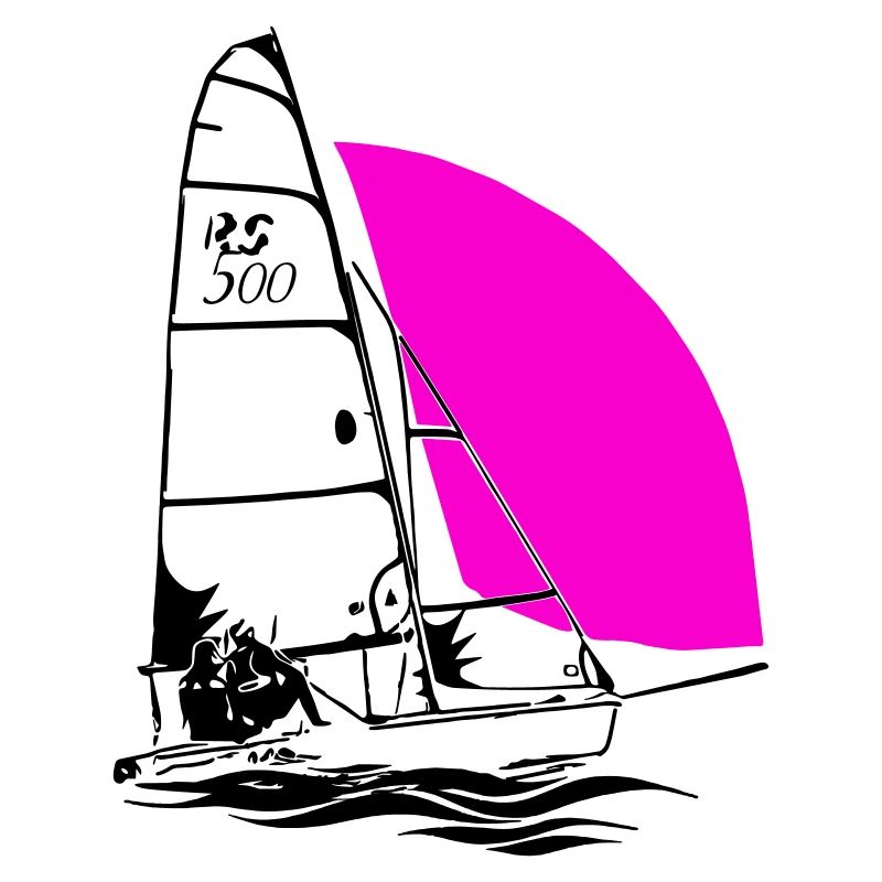 RS 500 Sailing dinghy regatta sailing sailing coloured