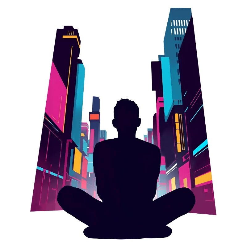 Zen dans la Cité Néon