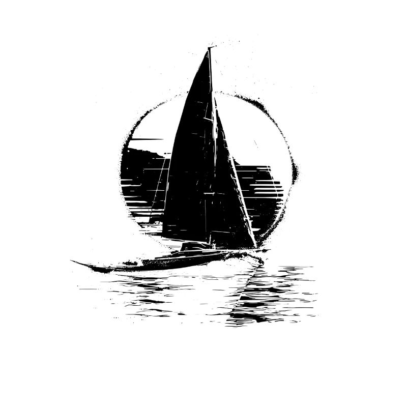Sailing Ship Sketch