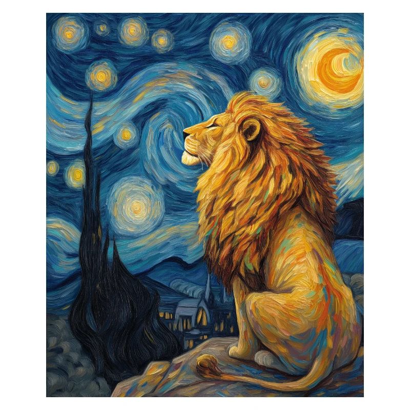 Lion Van Gogh