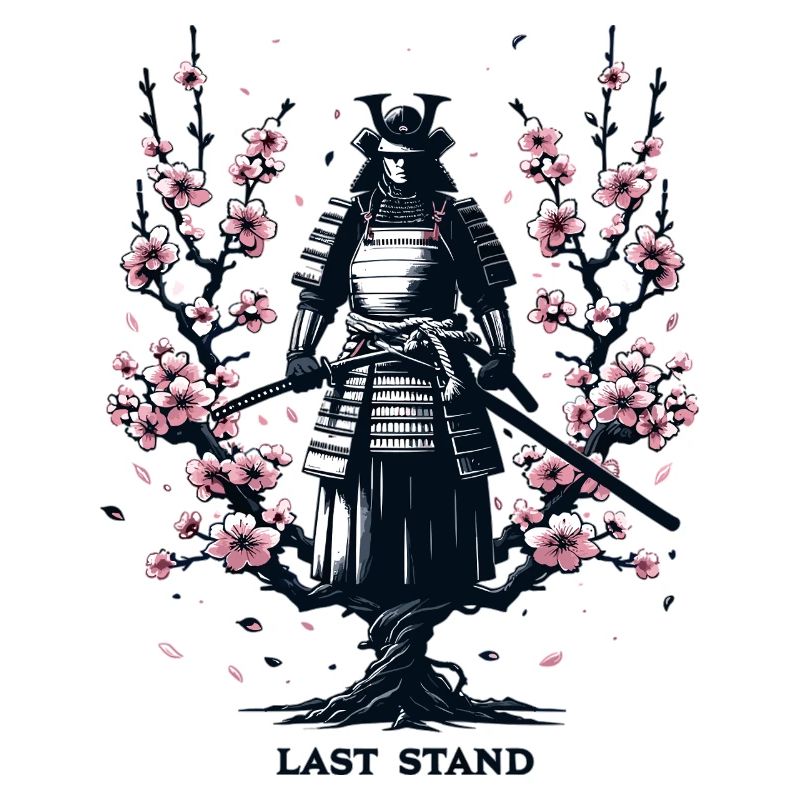 Samurai im Kirschblütenzauber