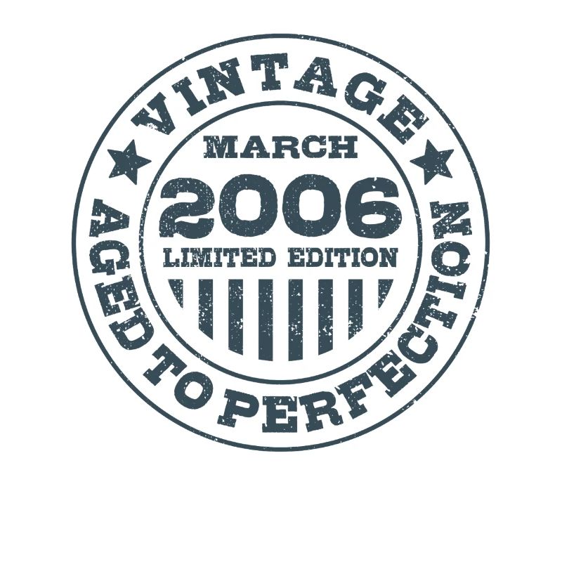 Vintage mars 2006 Édition limitée Circle