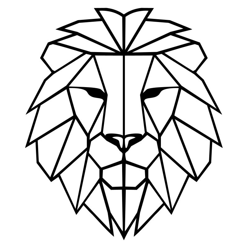 Polygone Lion