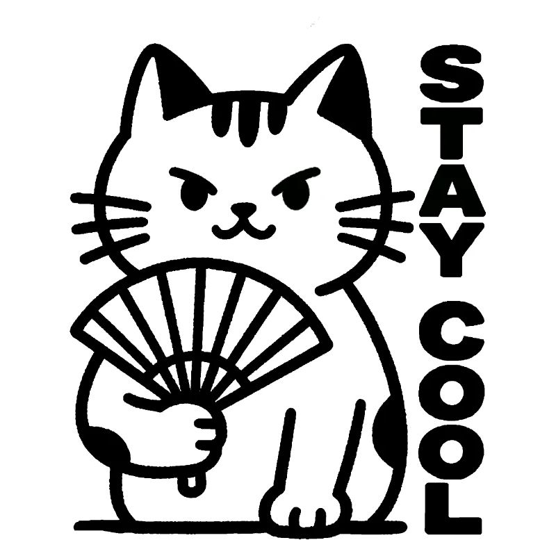 Katzenventilatorheizung ruhig