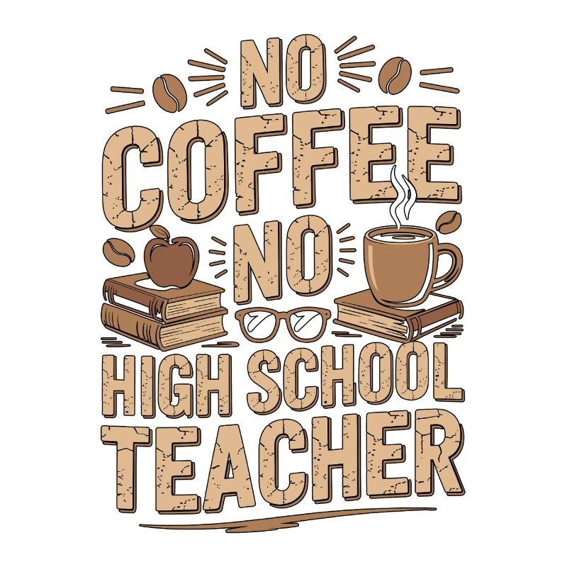 Professeur de lycée Pas de café Maître de café