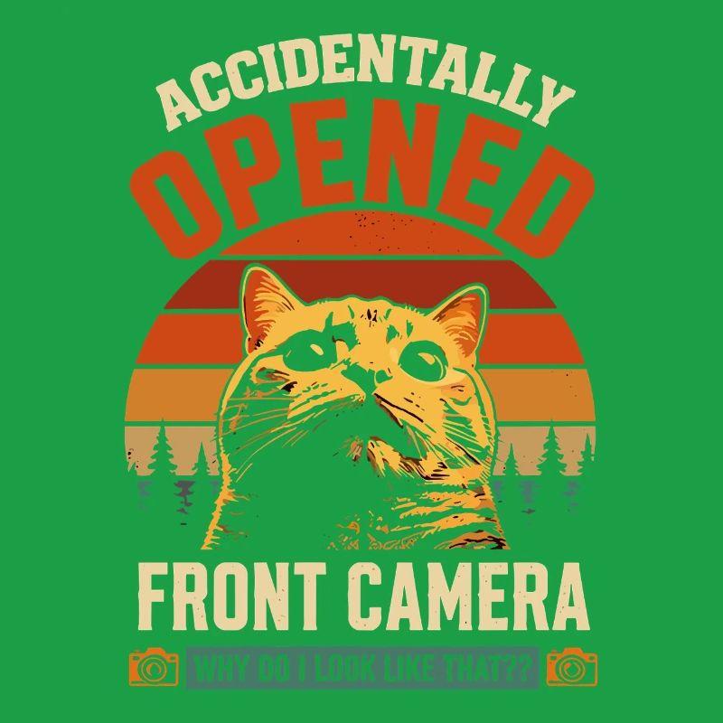 La caméra frontale ouvre accidentellement le chat