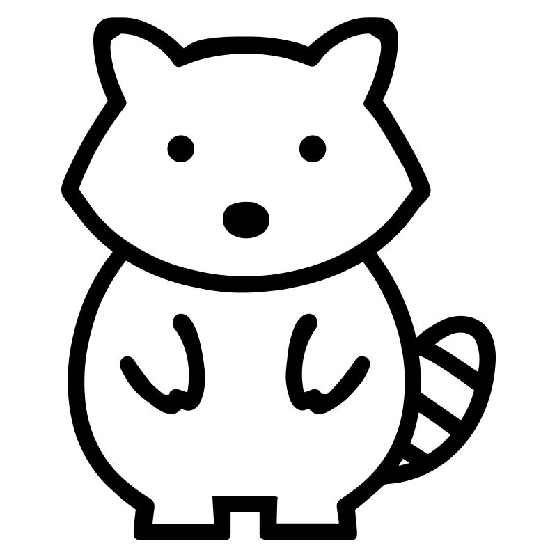 Waschbär