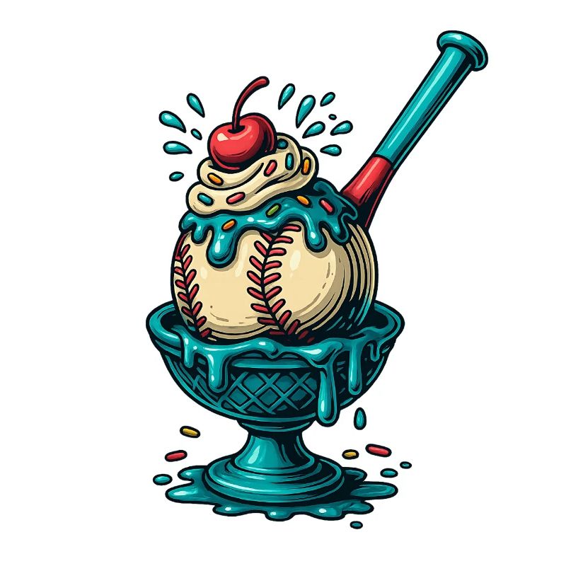 Plaisir Sundae de baseball