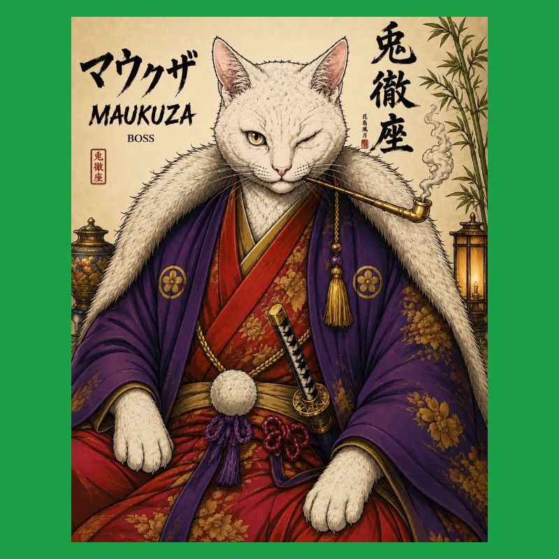 Maukuza Samurai Katze