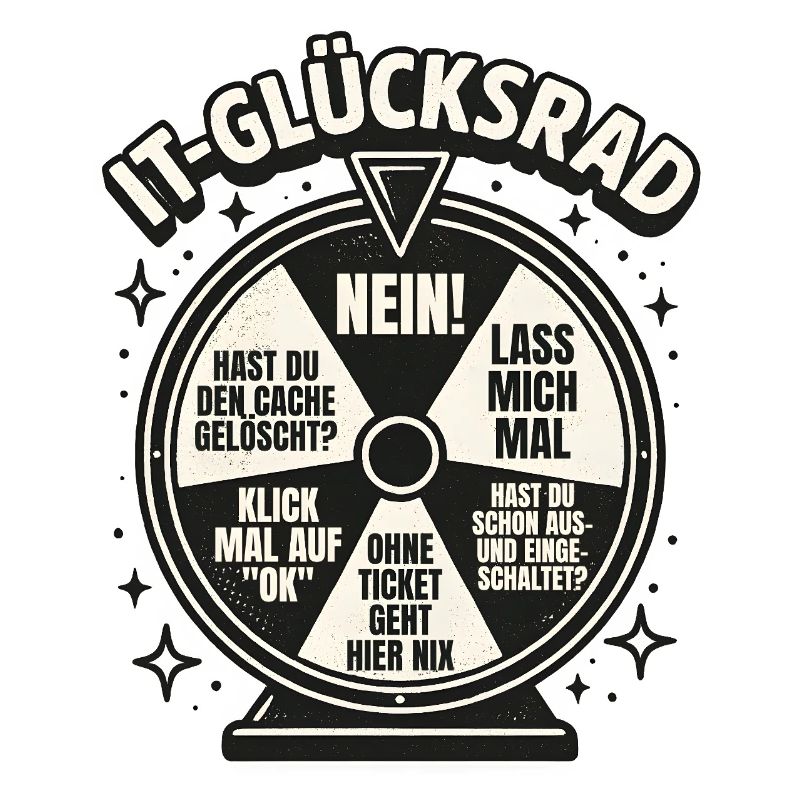IT-Glücksrad Tech-Wortwitz Runde
