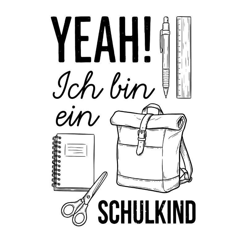 Yeah! Ich bin ein Schulkind - Einschulung