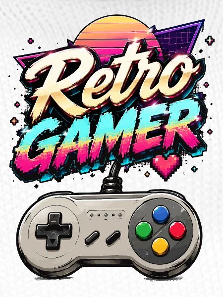 Retro Gamer Neon