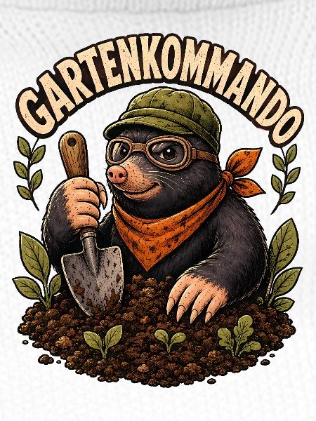 Gartenkommando Maulwurf Beet