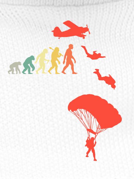 Fallschirmspringer Evolution Absprung Fallschirm