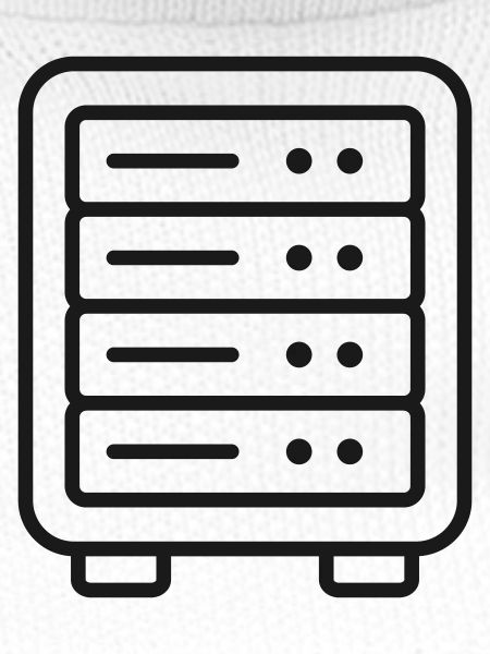 Server-Racklinien-Symbol