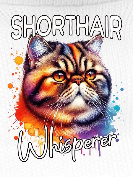 Exotische Kurzhaarkatze Flüsterer