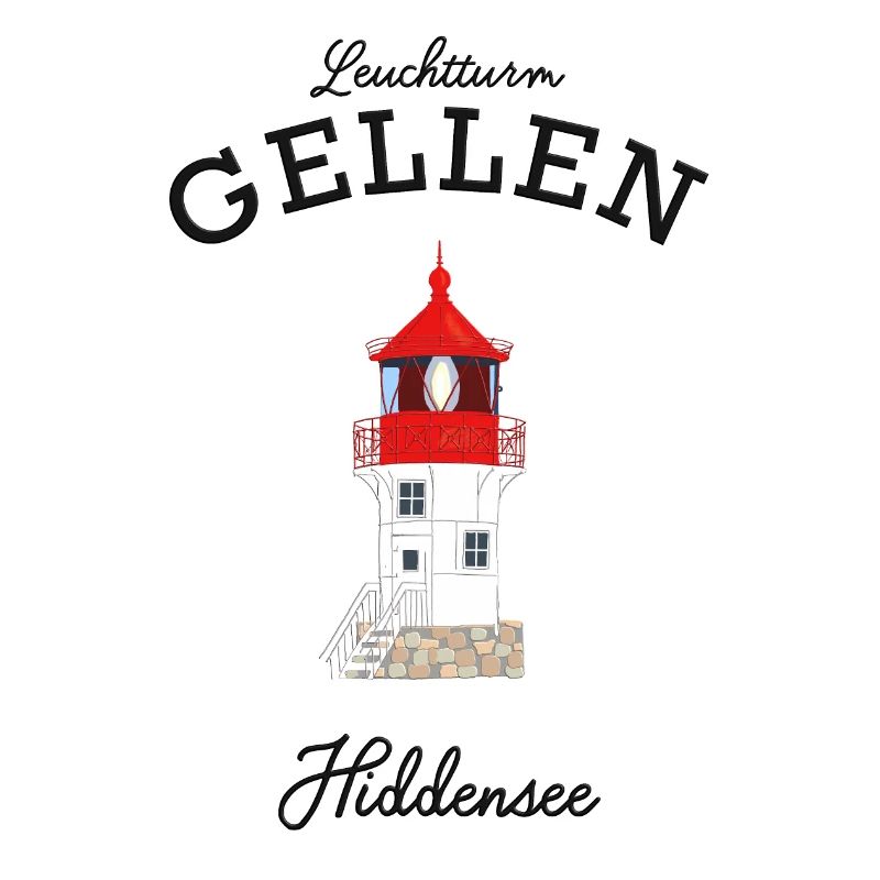 Hiddensee, Lighthouse Gellen, Poster
