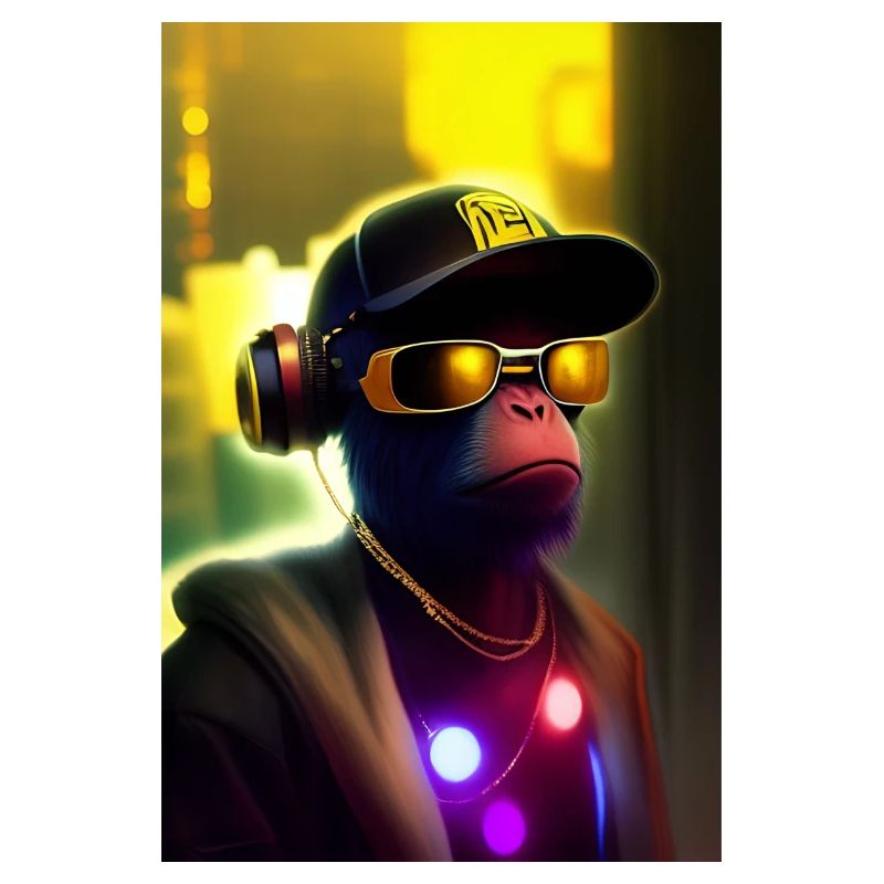 Cool Monkey With Sunglasses