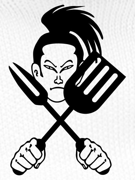 Japanese samurai cook