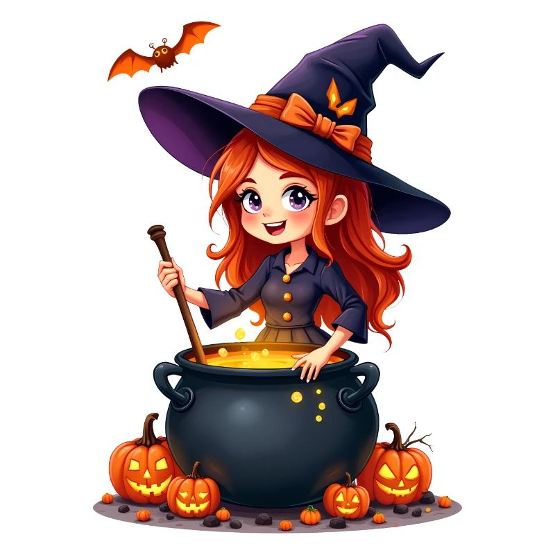 SPELLCASTING WITCH HALLOWEEN