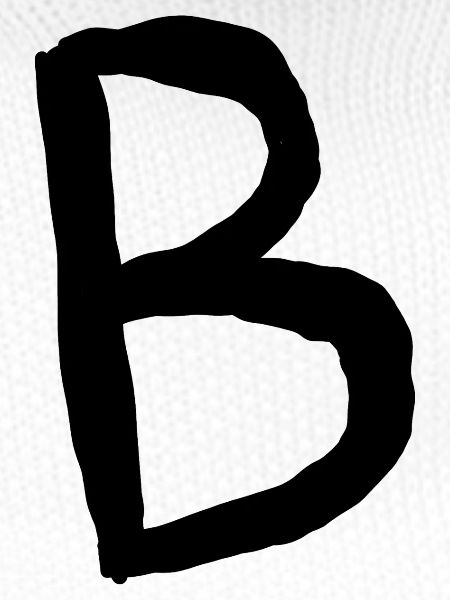 Buchstaben B