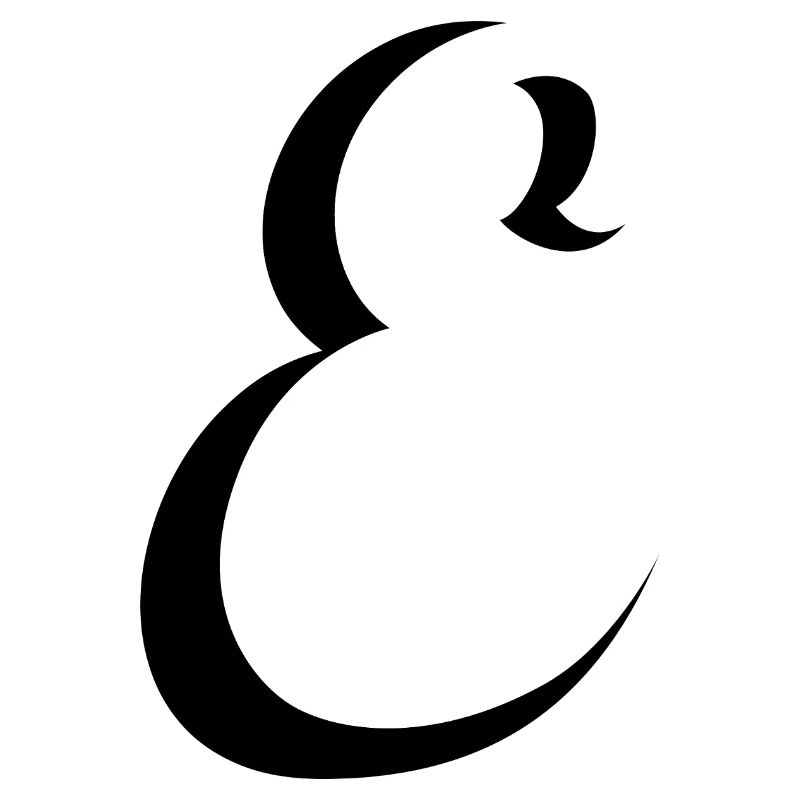 Letter E, name, the letter E