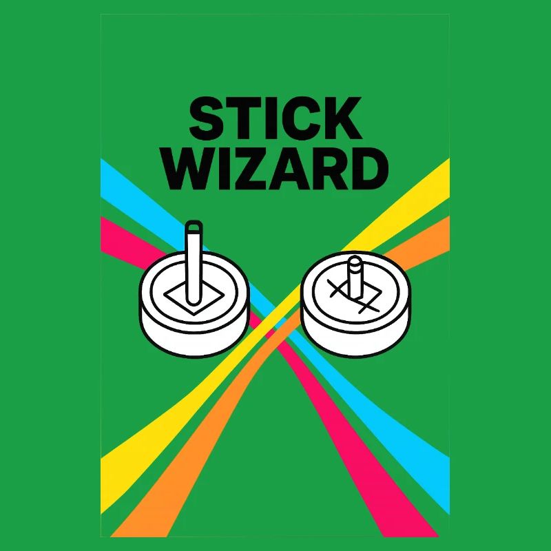 Stick Wizard Conception de jeu rétro