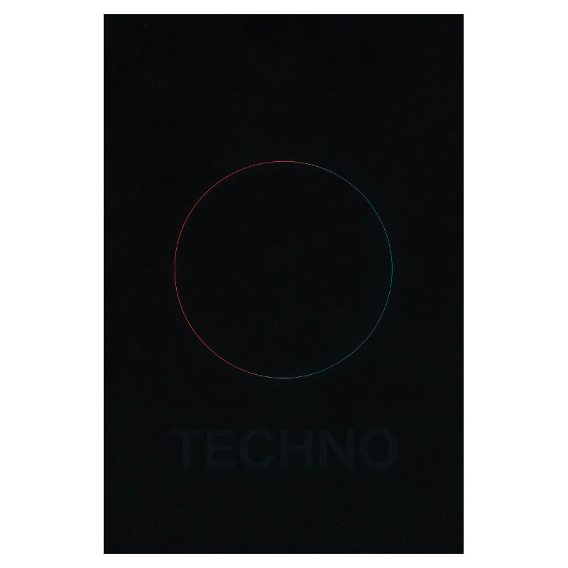 Techno in neon light