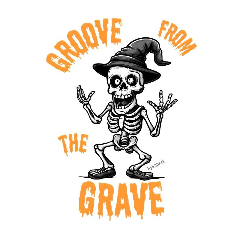 Halloween Dancing Skeleton – Fun Style