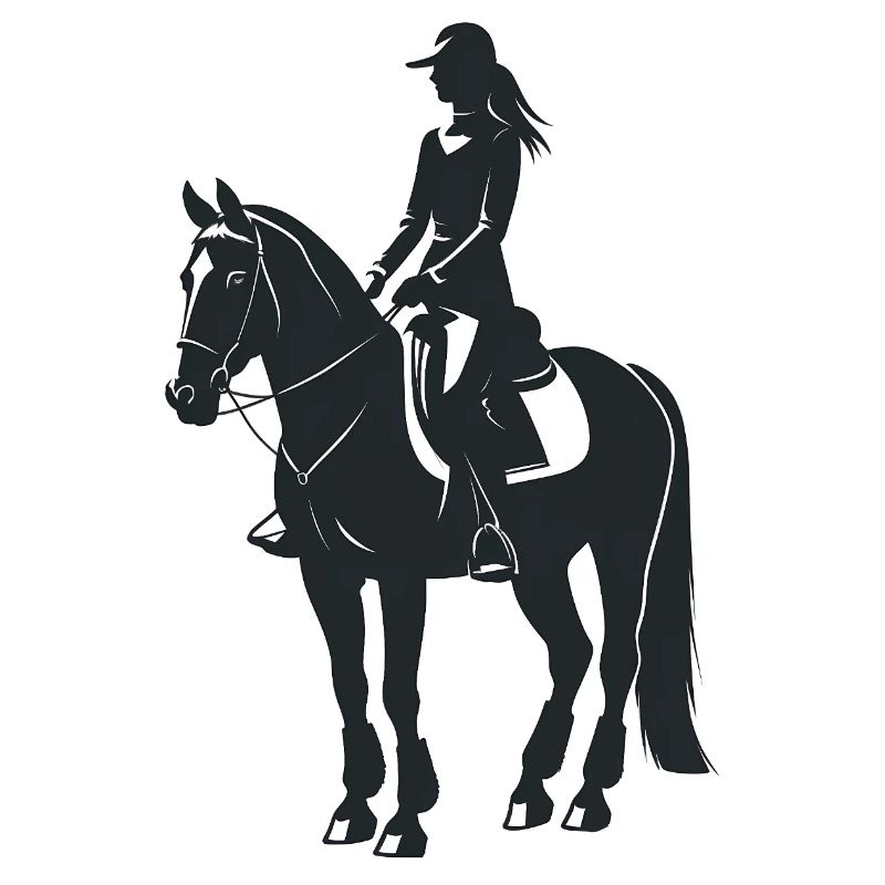 Équidé et cheval - Logo Cool Silhouette