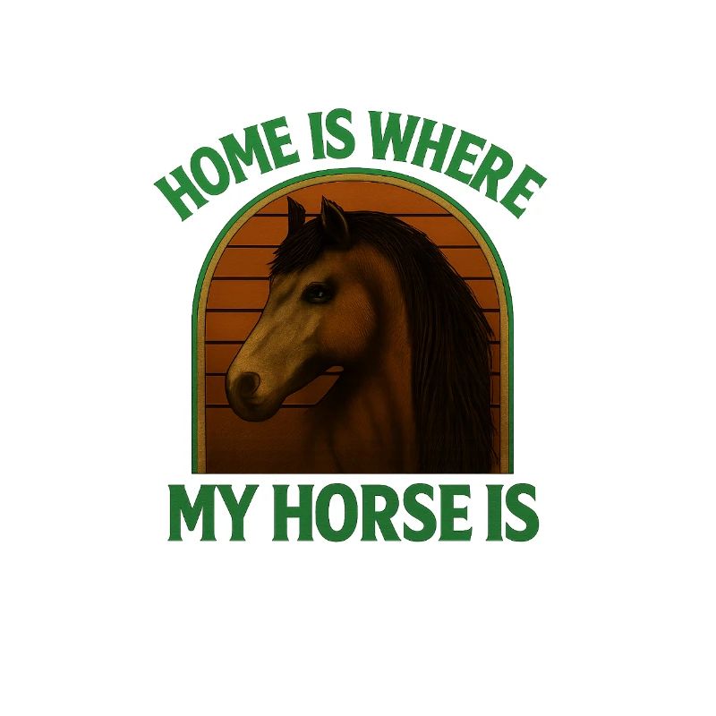 La maison, c’est mon cheval