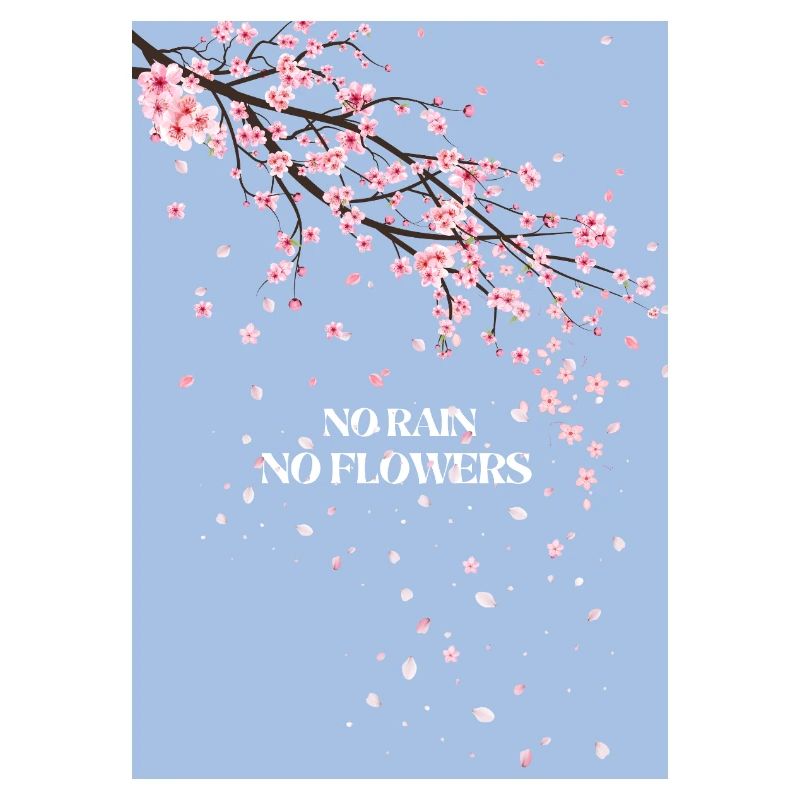 Pas de pluie pas de fleurs Cerisier Fleur