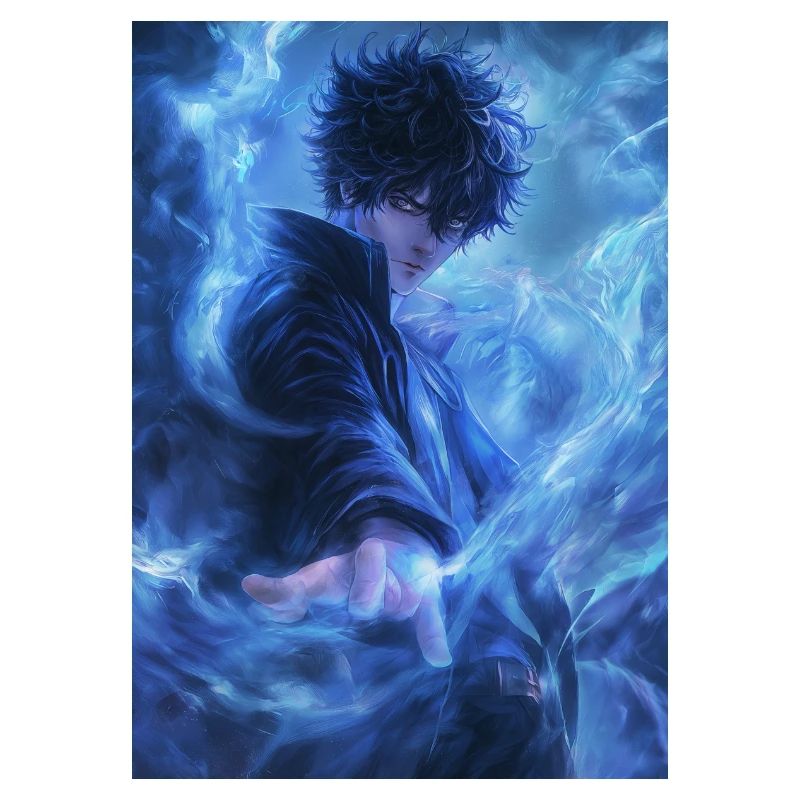 Fantasy Azure Flame