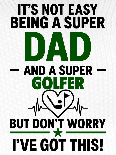 Herz + Golf – Super Papa Golfer