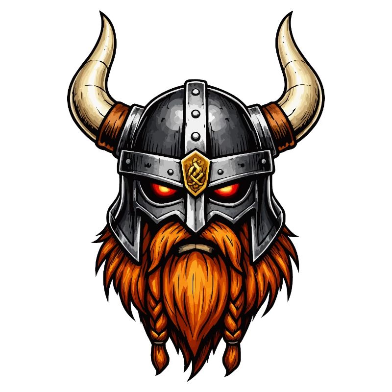 Wikinger Krieger Helm