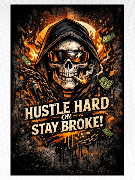 Hustle Hard oder Stay Broke