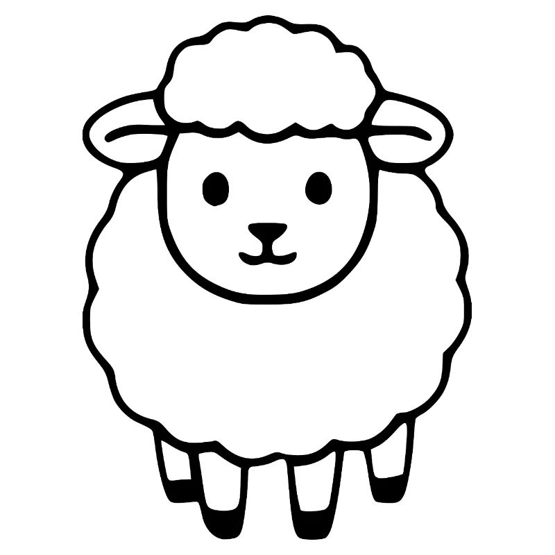 Schaf Schäfchen Lamm